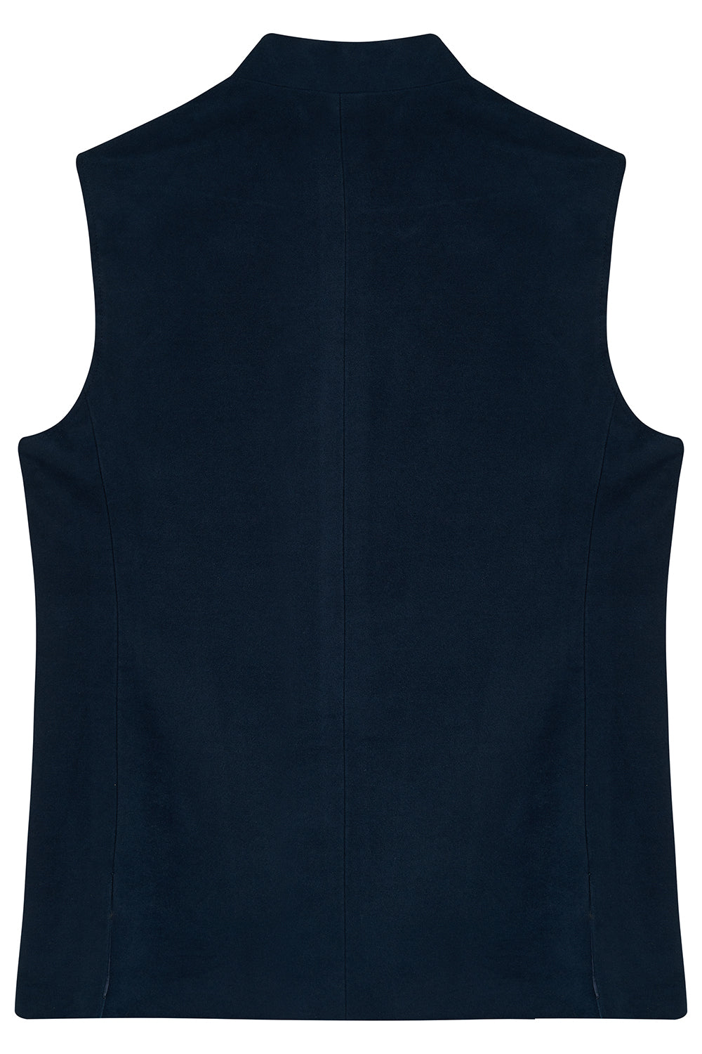 Beau MOLESKIN Nehru Gilet - Navy