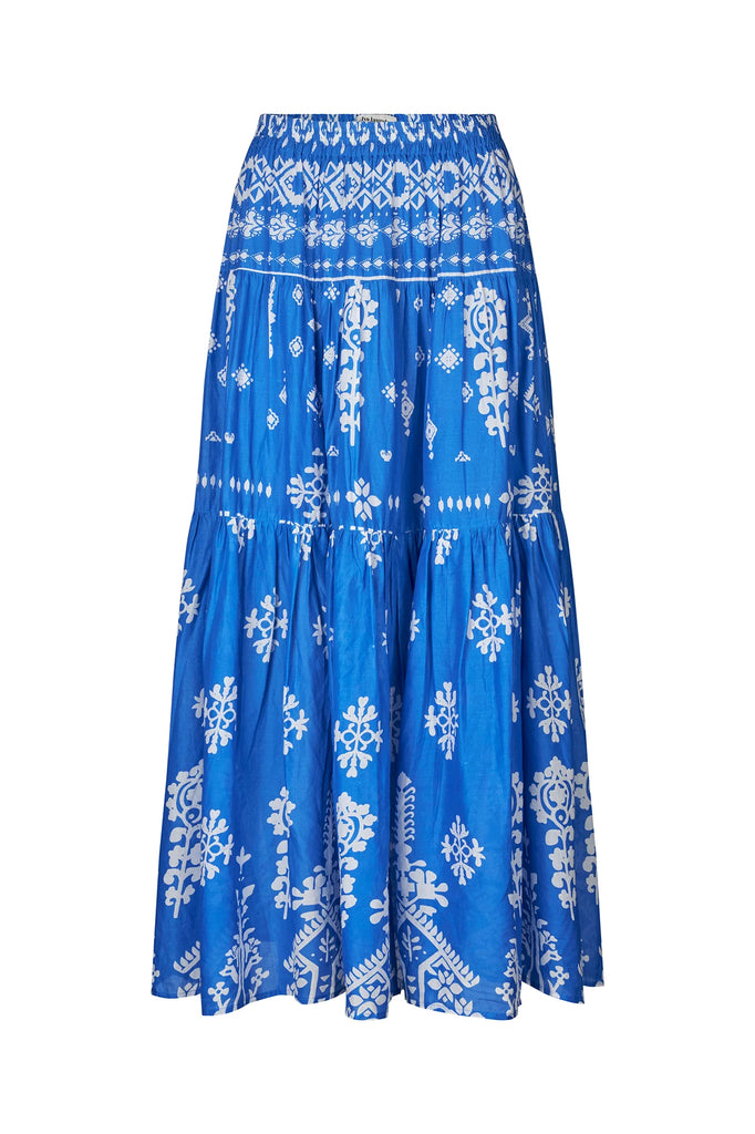 SUNSET Maxi Skirt - Blue