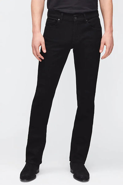 SLIMMY Luxe Performance Slim Straight Jeans - Black