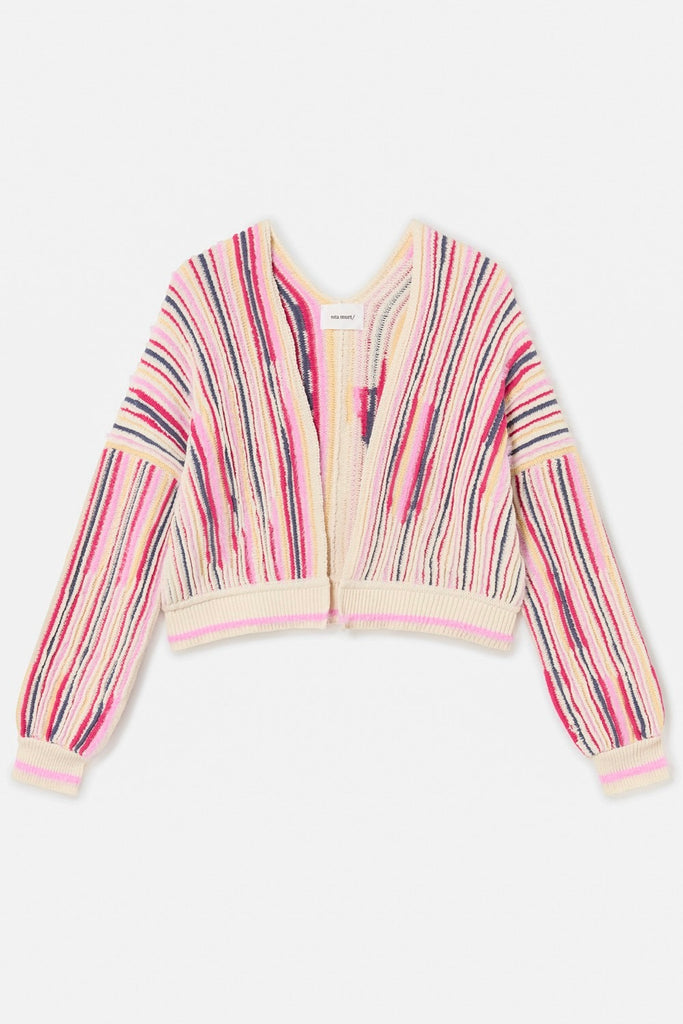 KNITTED JACKET - Multi-Colour