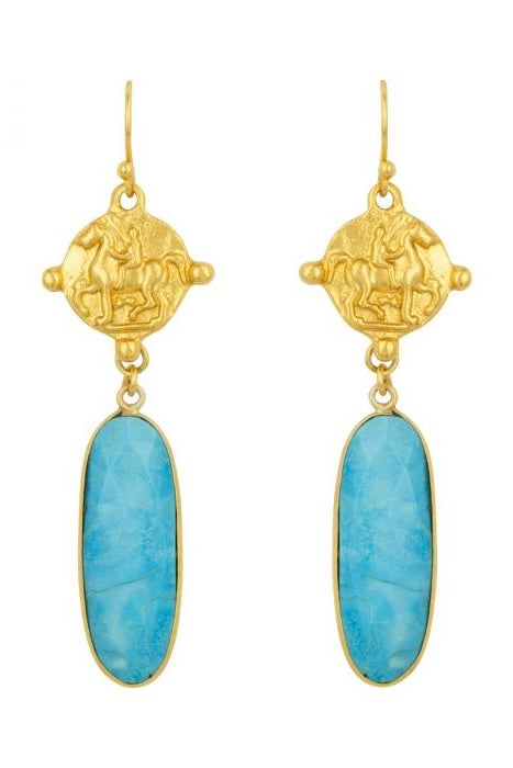 MARE Earrings - Turquoise