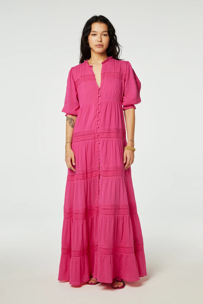 KIRA Maxi Dress - Hot Pink