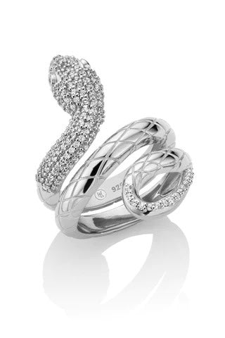 THE SERPENT Ring - Silver