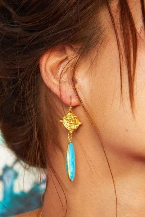 MARE Earrings - Turquoise
