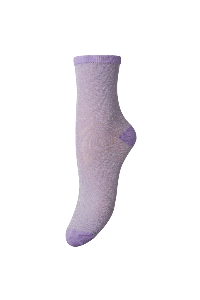 DINA SOLID Socks - Orchid Ice