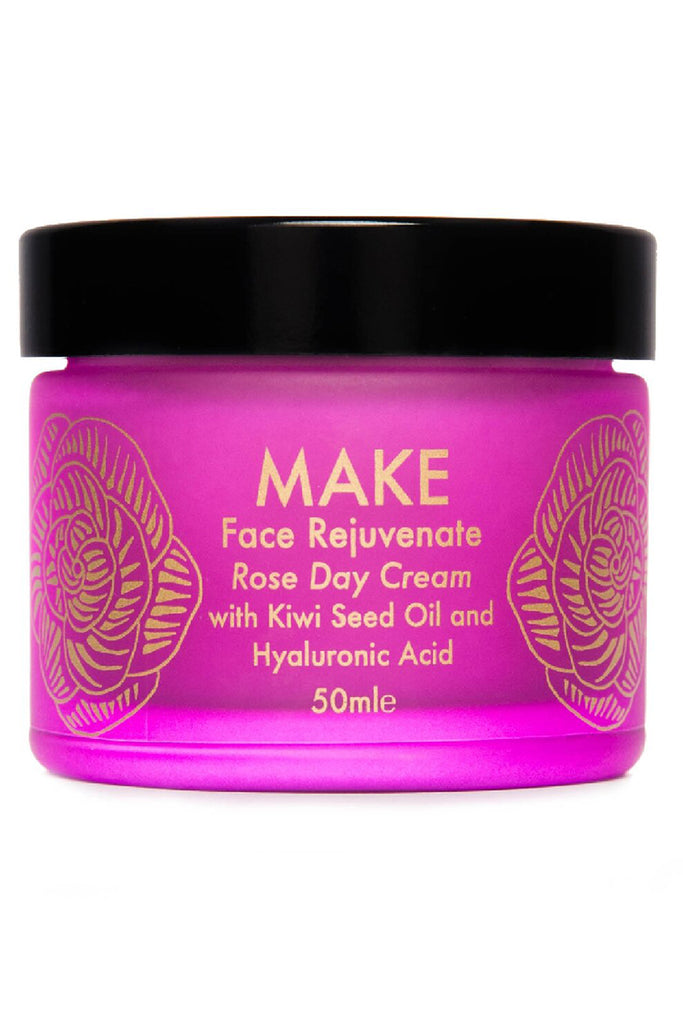 FACE REJUVENATE - Rose Day Cream with Kiwi Seed Oil and Hyaluronic Acid