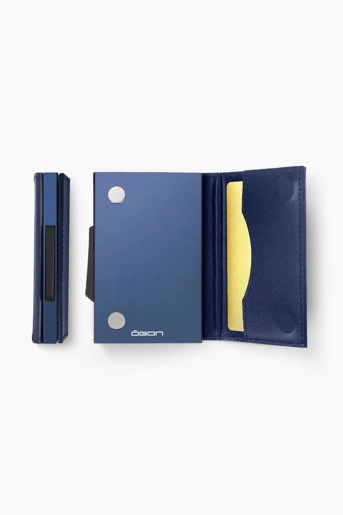 CASCADE SLIM Pop-Up Wallet - Navy Blue