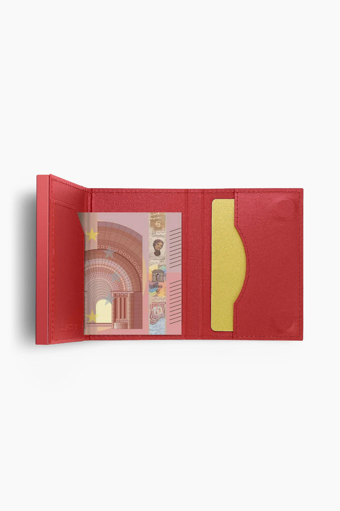 CASCADE SLIM Pop-Up Wallet - Red