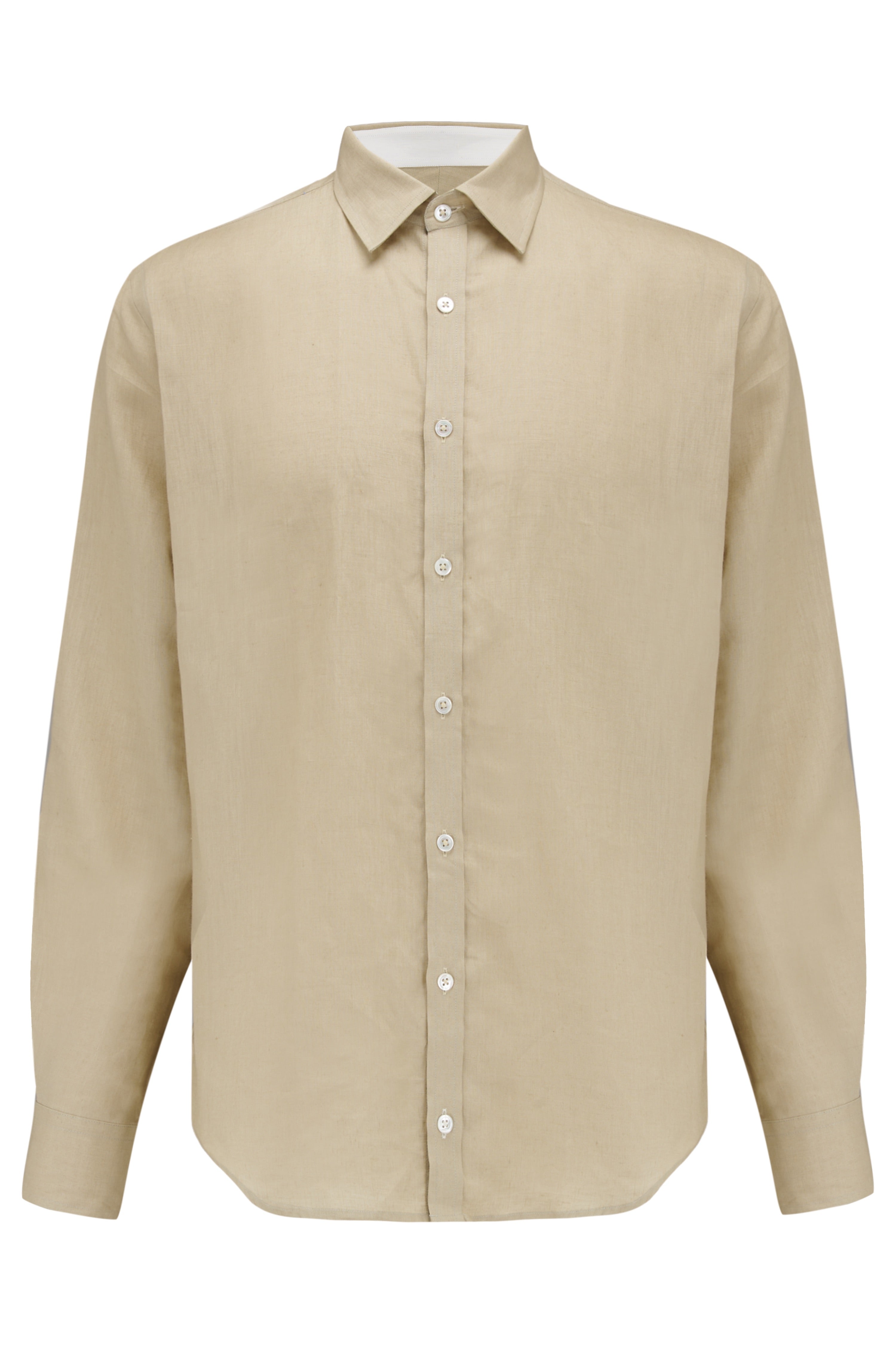 CLASSIC LINEN Shirt - Taupe