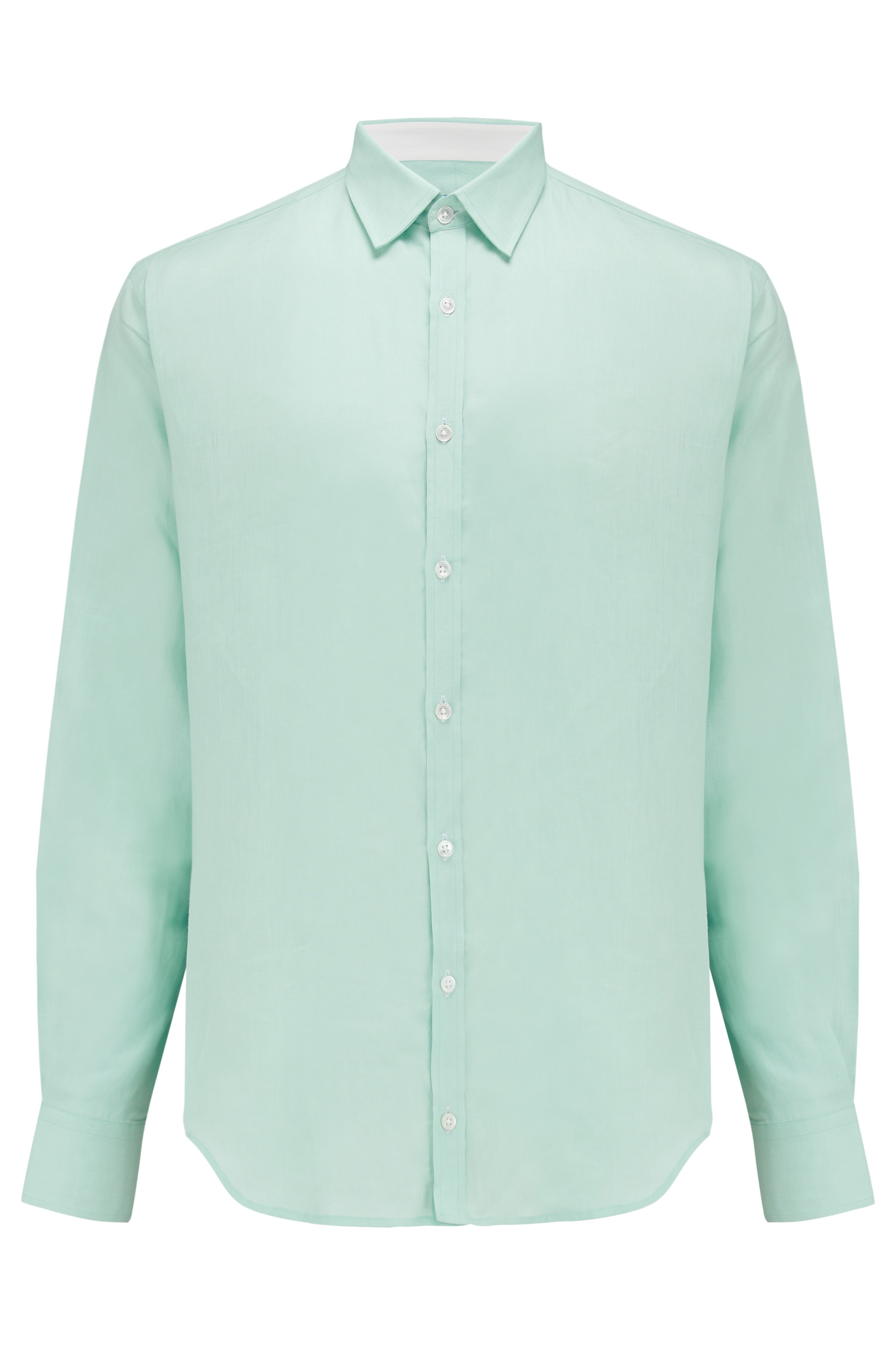 CLASSIC LINEN Shirt - Jade Green
