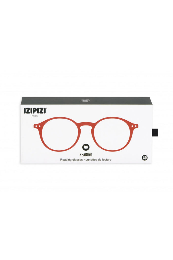 Round Reading Glasses - Red